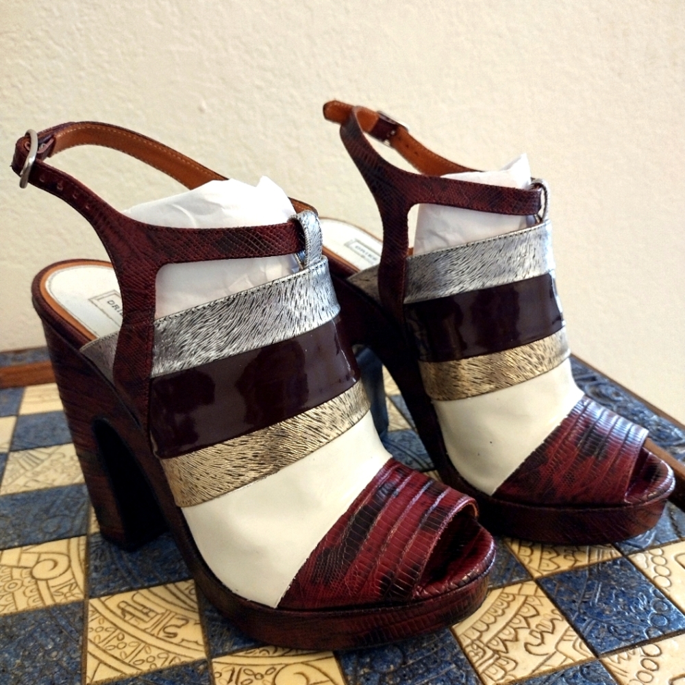 Dries Van Noten Leather Heels
